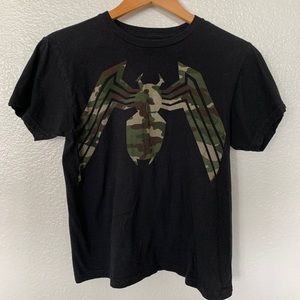 Black Camo Spider-Man Tee